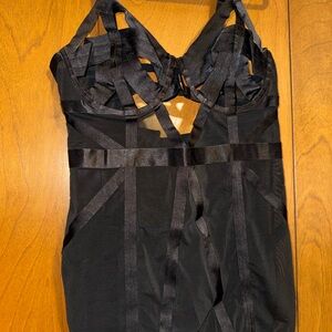 Torrid Strappy Black Chemise